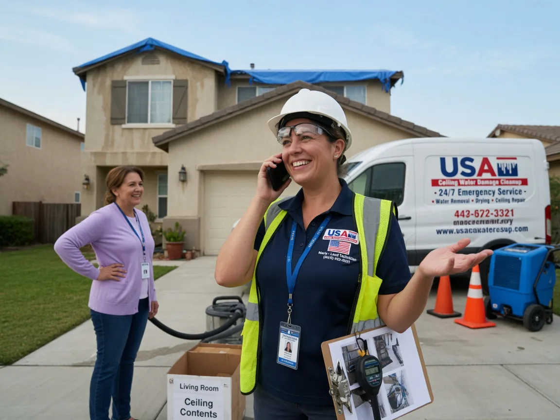 Ceiling Water Damage Restoration Abbott, TX FAQs